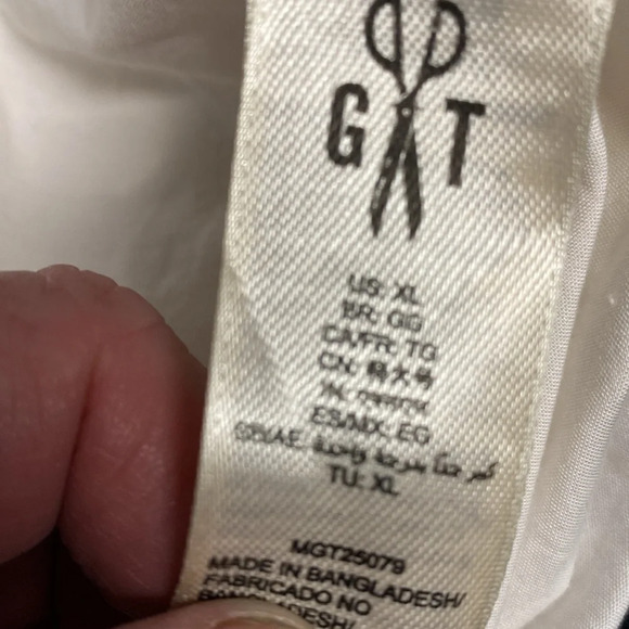 Goodthreads Shirt Poplin Skateboard Button Down Short Sleeve Shirt Size XL - Picture 6 of 7